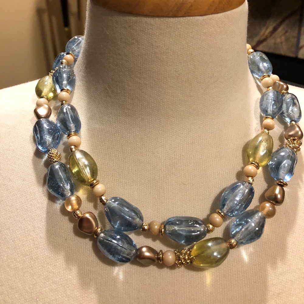 St. John Necklace and Earrings